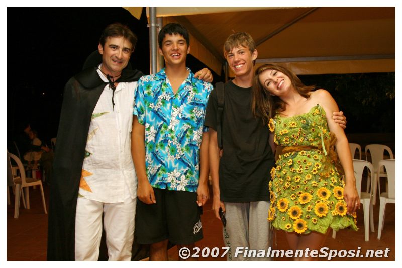 Con i Paggetti Adriano ed Enrico